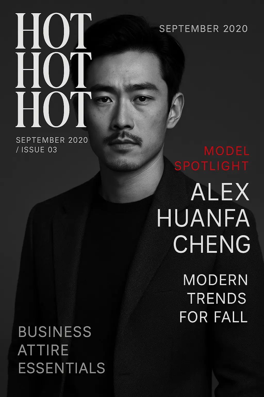 Hot Hot Hot! – September 2020 – cover by Alex Huanfa Cheng